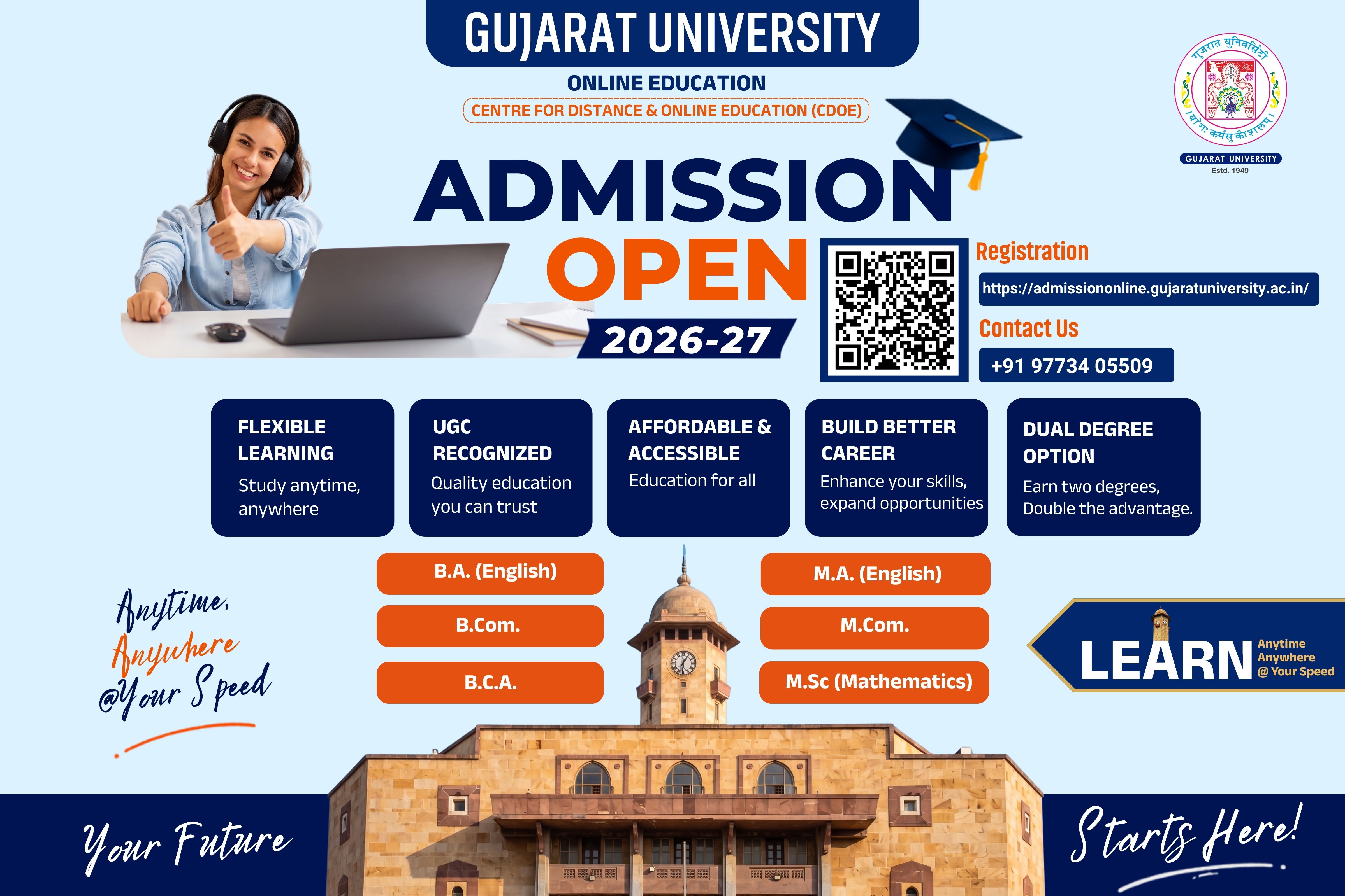 Admission open announcement
